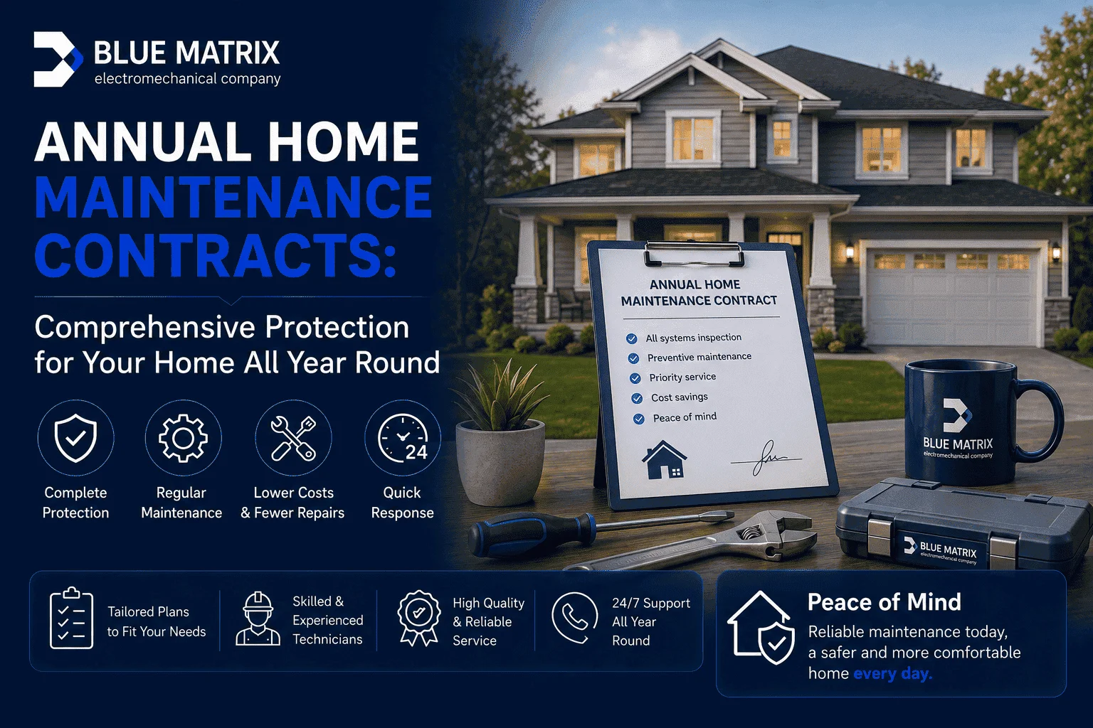 Annual Home Maintenance Contracts: Comprehensive Protection for Your Home All Year Round